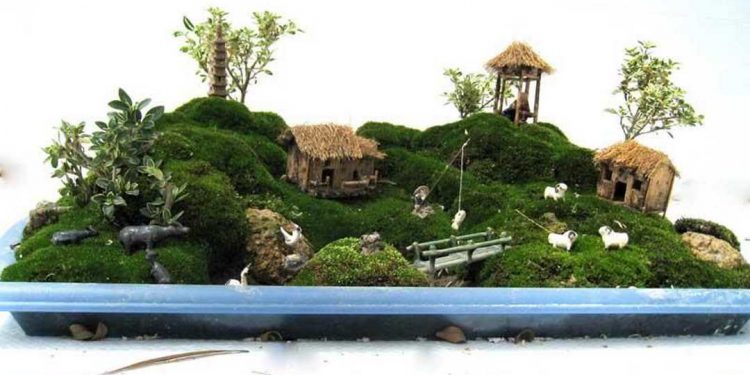 Tiểu cảnh như khu vườn thu nhỏ